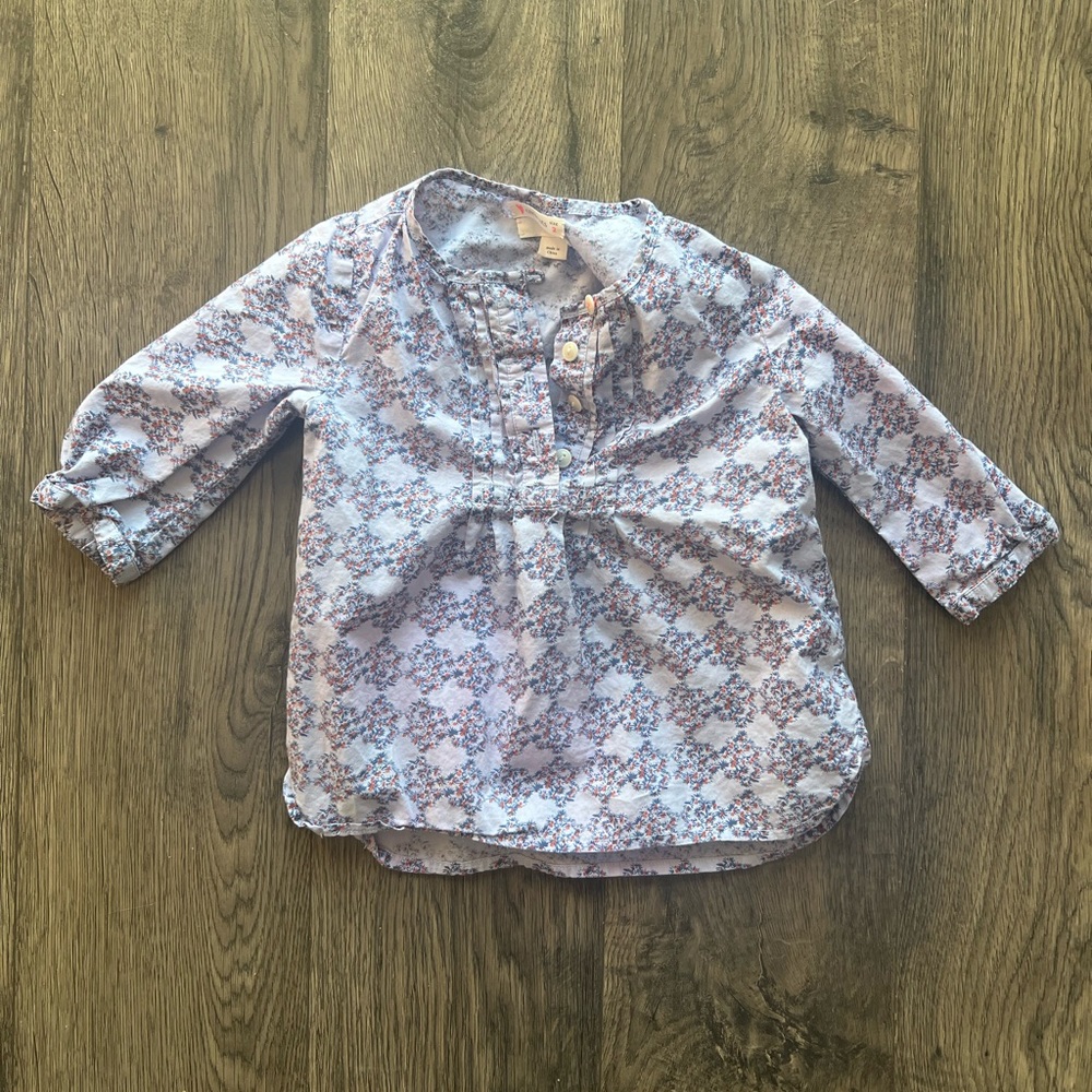 CrewCuts Floral Tunic Shirt